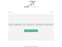 Tablet Screenshot of musicroomdirect.com
